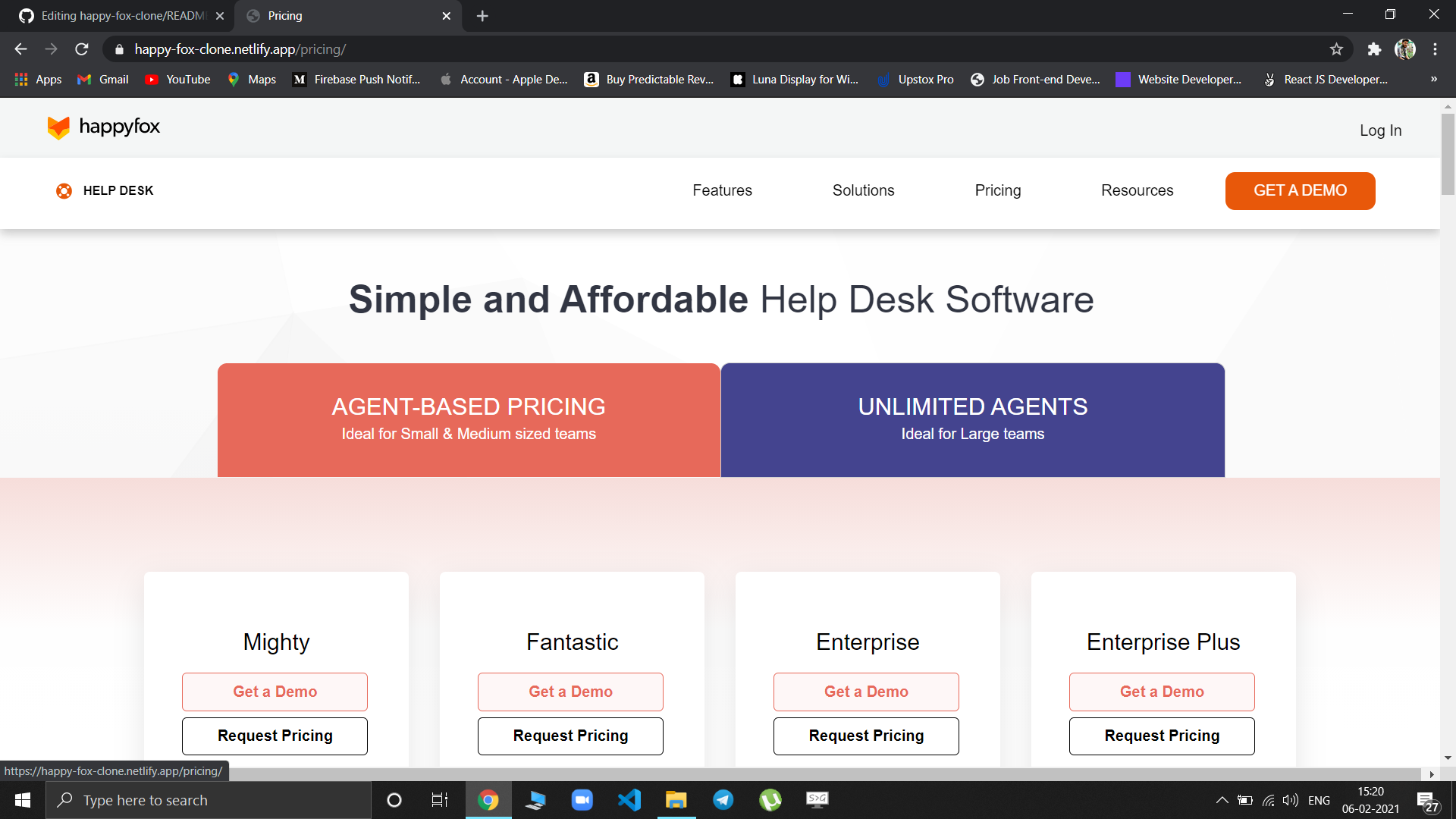 GitHub - tambegaurav/happy-fox-clone: Masai School - Unit 1 Project ...
