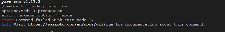 webpack 4: access the mode flag from webpack.config.js file · Issue ...