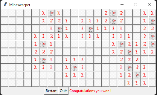 GitHub - ElectriZFX/minesweeper: Python-Minesweeper