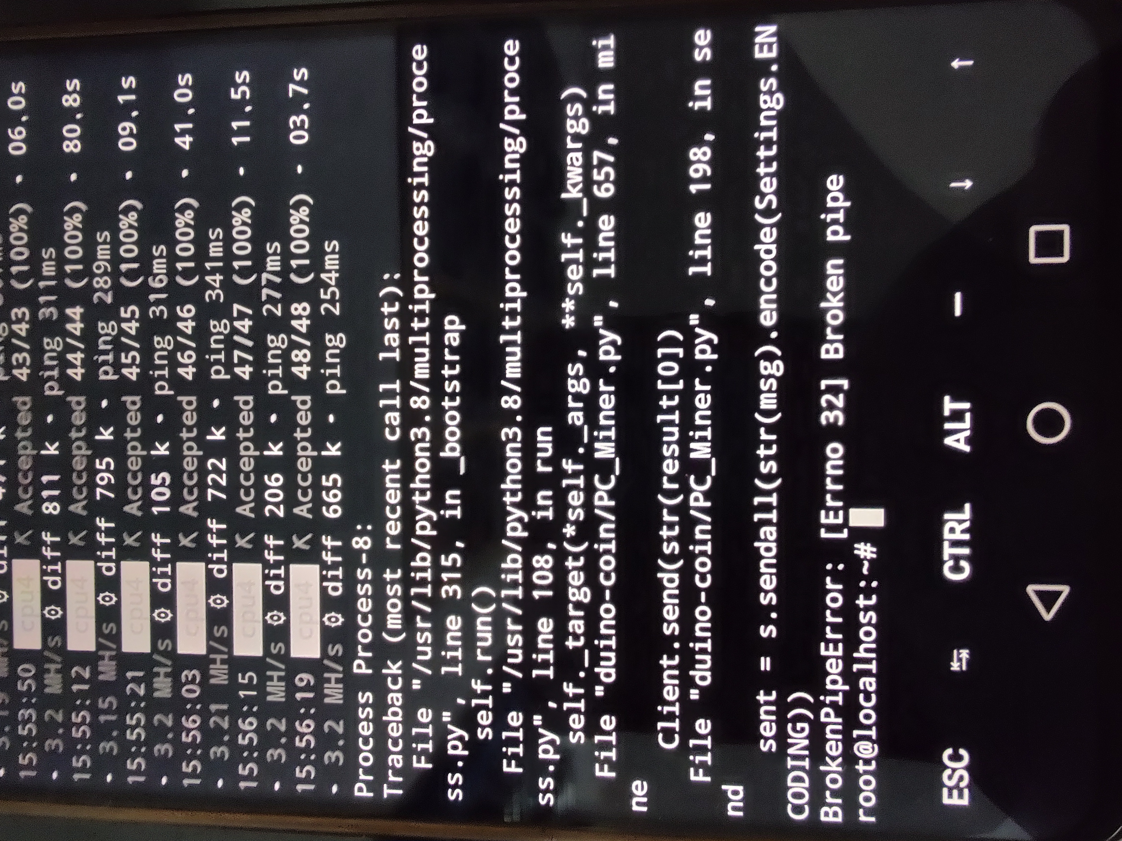 Python script stops · Issue #857 · revoxhere/duino-coin · GitHub
