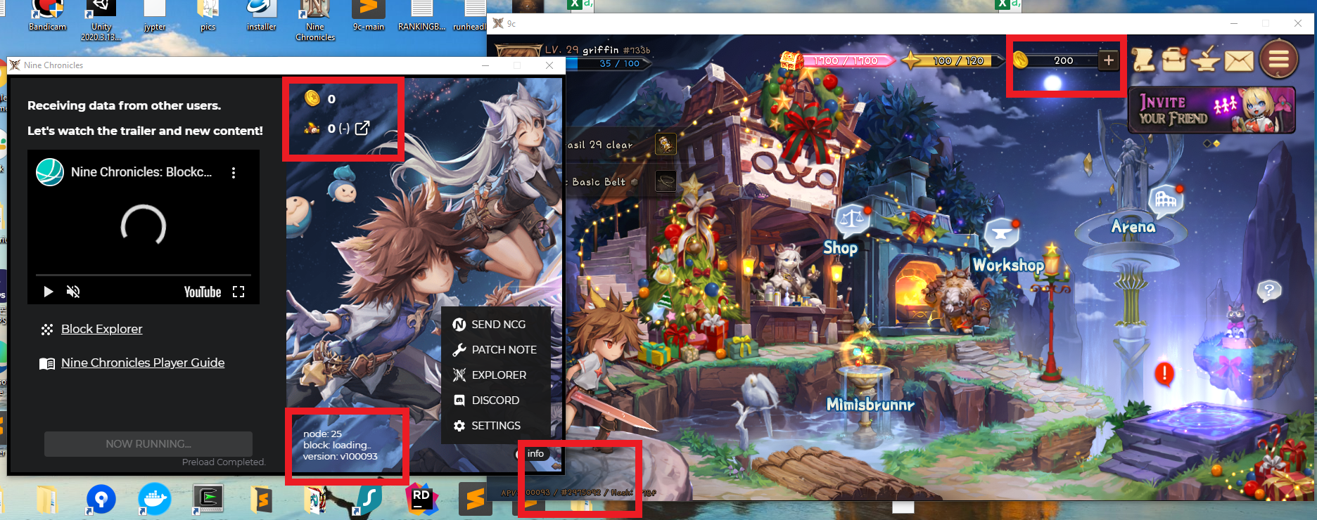 Launcher does not load the NCG and block info for specific accounts · Issue 1117 ·