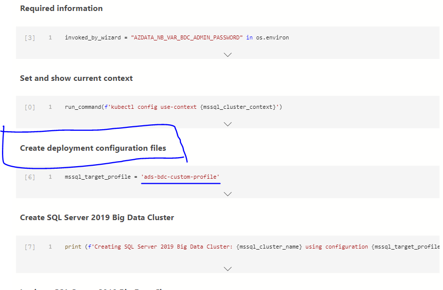 ADS is wrongly generating bdc.json file when we customize storage ...