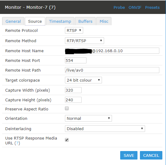 OPTIONS_RTSPDESCRIBE not working · Issue 2029 · ZoneMinder/zoneminder