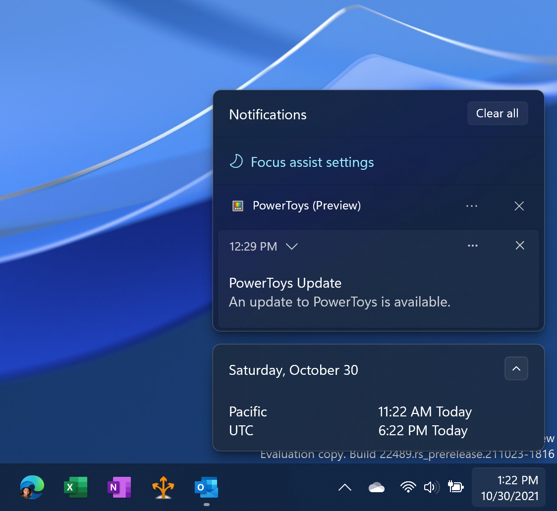 Update Notification in Windows Action Center Does Not Initiate Update