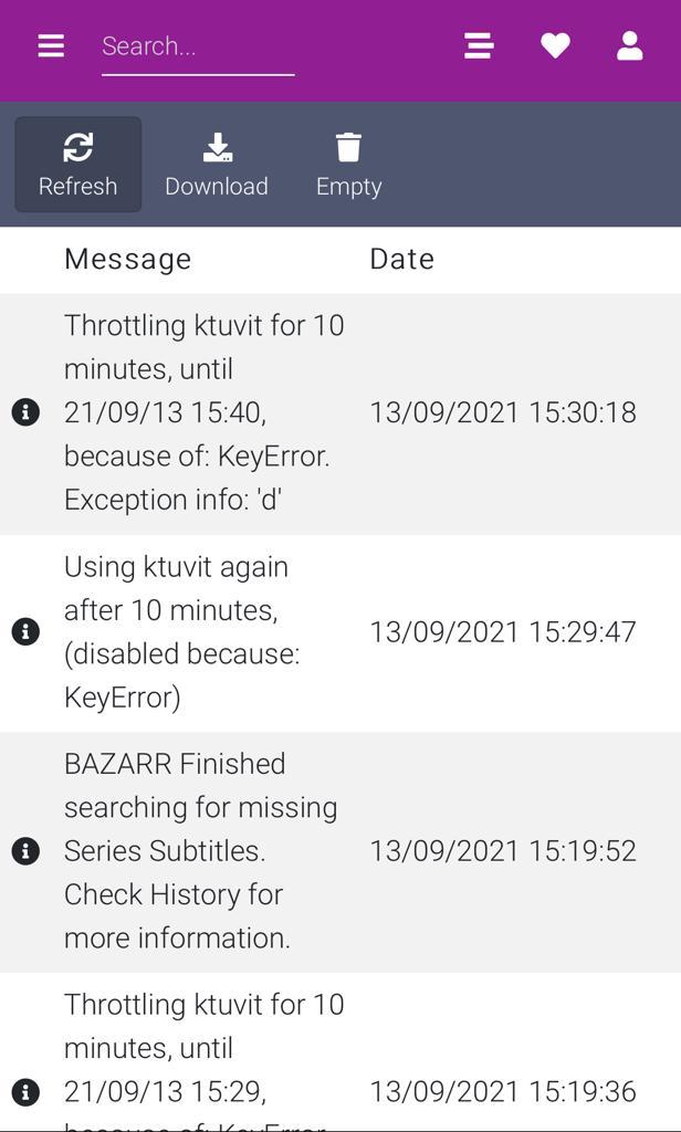 Ktuvit provider KeyError · Issue #1541 · morpheus65535/bazarr · GitHub