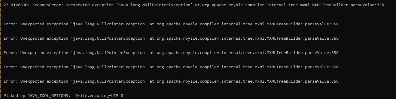 Error: Unexpected exception 'java.lang.NullPointerException' · Issue ...