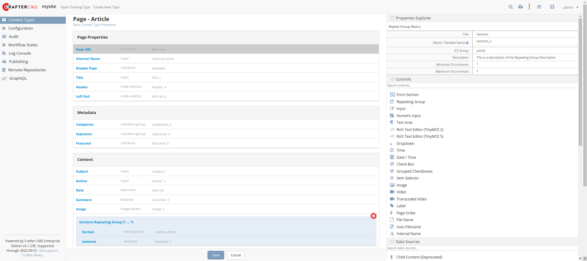 [studio-ui] Repeating Group Description does not display on form ...