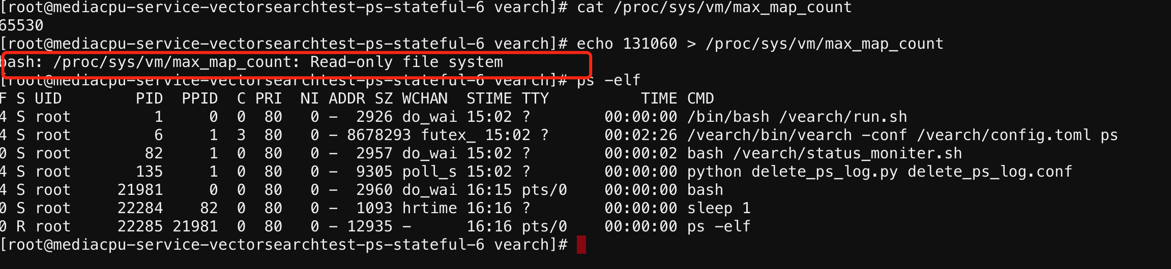 实时插入查询PS节点挂掉 · Issue 527 · vearch/vearch · GitHub