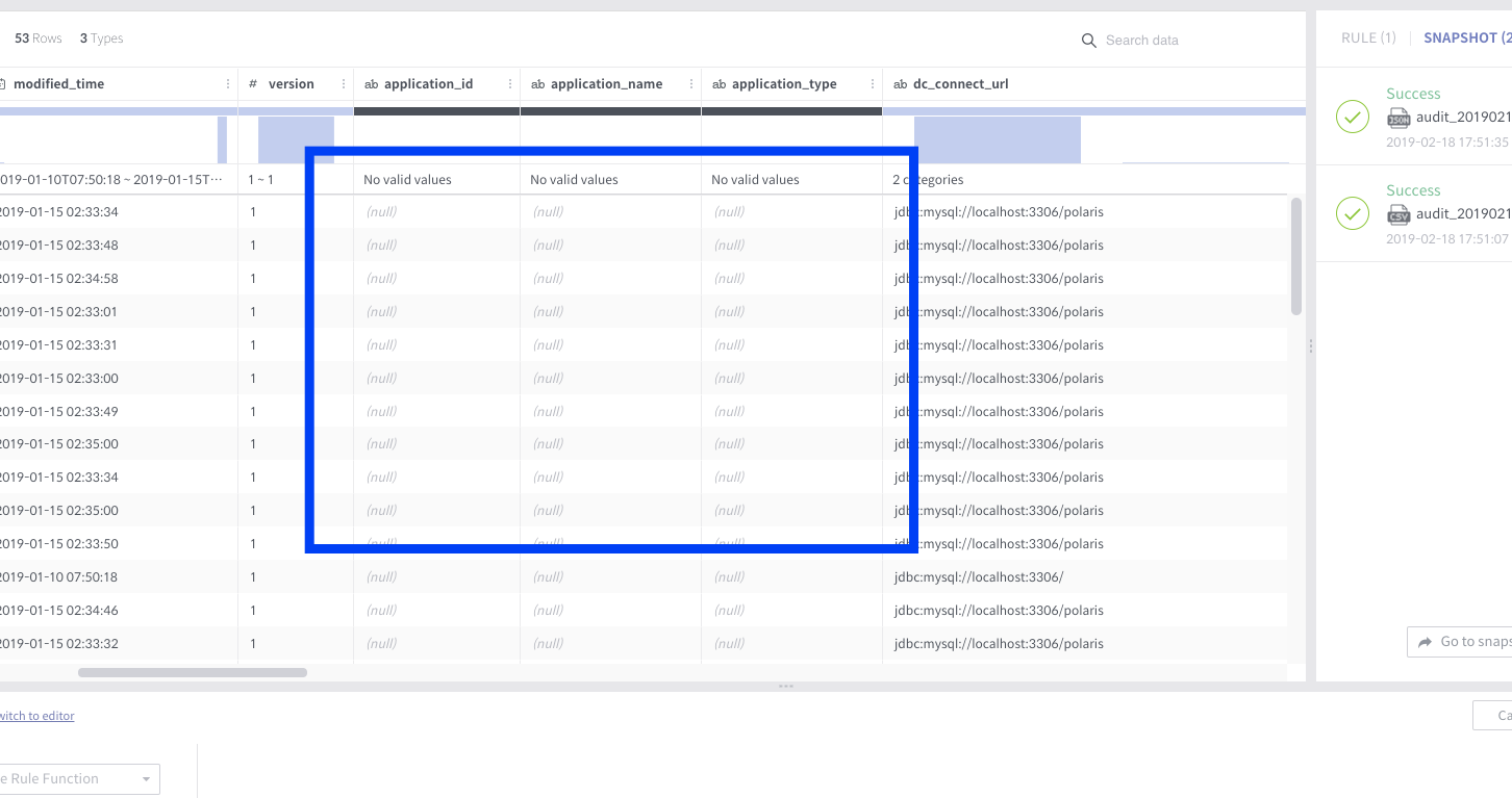 Null pointer exception with json type snapshot · Issue #1455 · metatron ...
