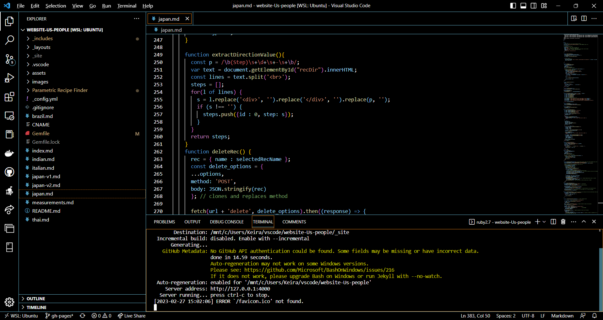 Final Peer Grading 2/27 · Issue #21 · keiraokimoto/Fastpages · GitHub