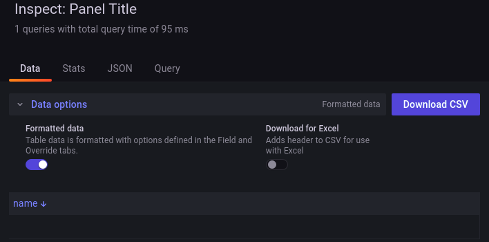 GraphQL query does not return result · grafana grafana-infinity ...