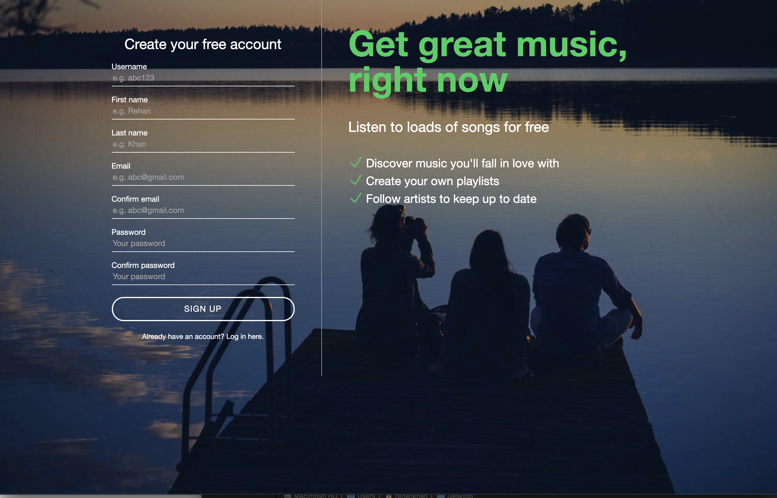 Musify Registration Code GitHub - khan-rehan/Musify: A music web app