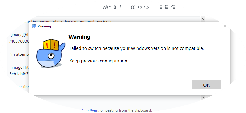 unable to switch to linux containers · Issue #2056 · docker/for-win ...