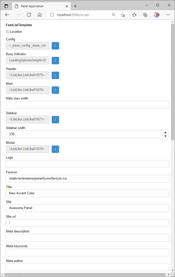 Enable Param to return an alphabetically sorted list of parameters