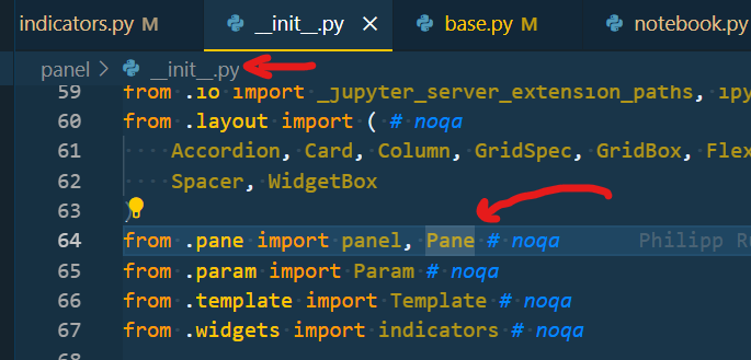 Remove Pane from the public api · Issue #3423 · holoviz/panel · GitHub