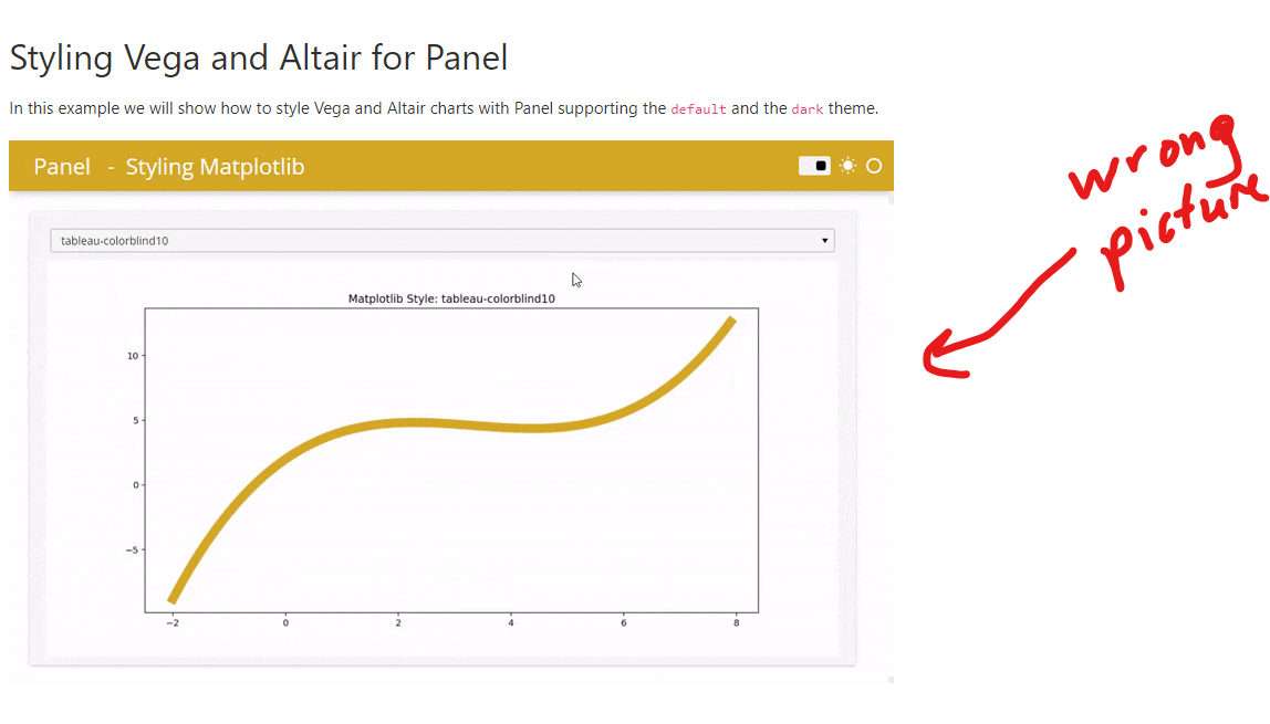 vegealtairstyle gallery app issues · Issue #3731 · holoviz/panel · GitHub