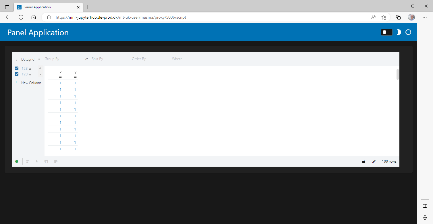 Styling of Perspective scrollbar makes it invisible · Issue 4997