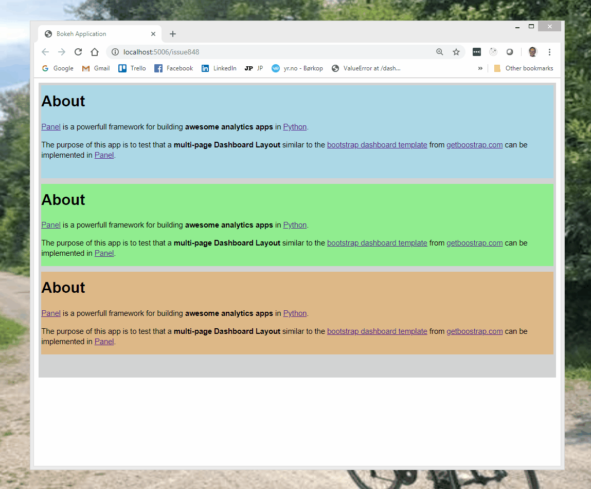 Cannot create full width Markdown pane without a lot of empty space · Issue 848 · holoviz/panel