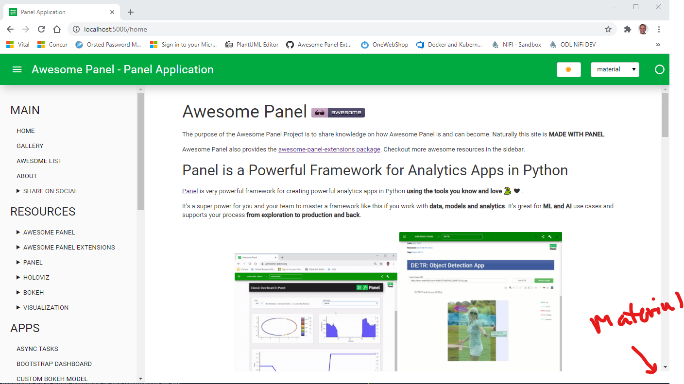 Varius Template Style Issues · Issue #1742 · holoviz/panel · GitHub