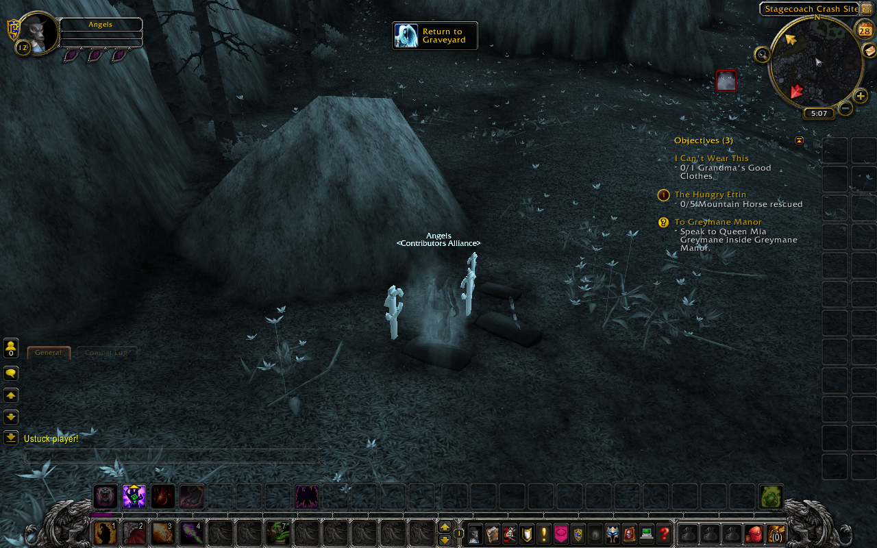 Npc Spirit Healer Missing Stagecoach Crash Site Gilneas Issue 300 Wowmaniauk Blackwing Lair Github