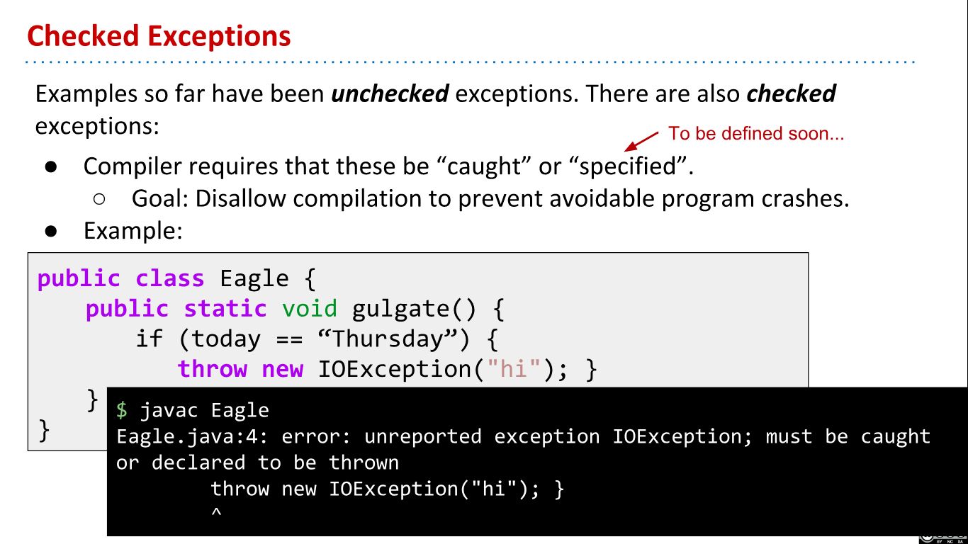 CS61B 2018 Lecture 14 Exceptions, Iterators, Iterables + disc05:ADTs ...