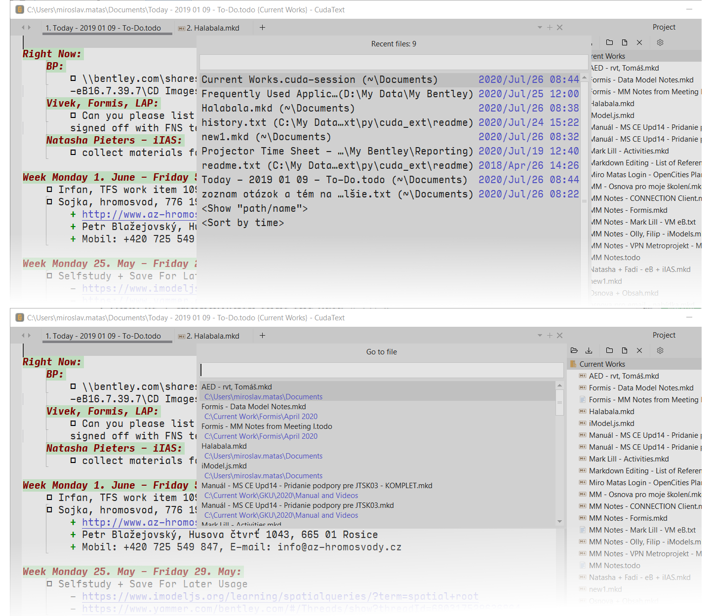 GUI - Lists