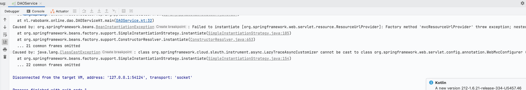 When sleuth is used , Spring boot 2.6.X not compatible with spring ...