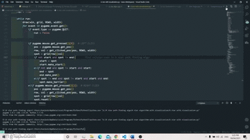 A Star Shortest Path Algorithm Python GitHub - bkunjesh/A-Star-Algorithm-with-Visualization: Visualizing the ...