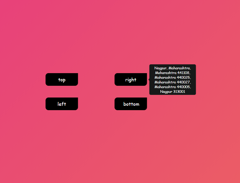 GitHub - sam-munjewar/Custom-Tooltip: Custom Tooltip Using css html