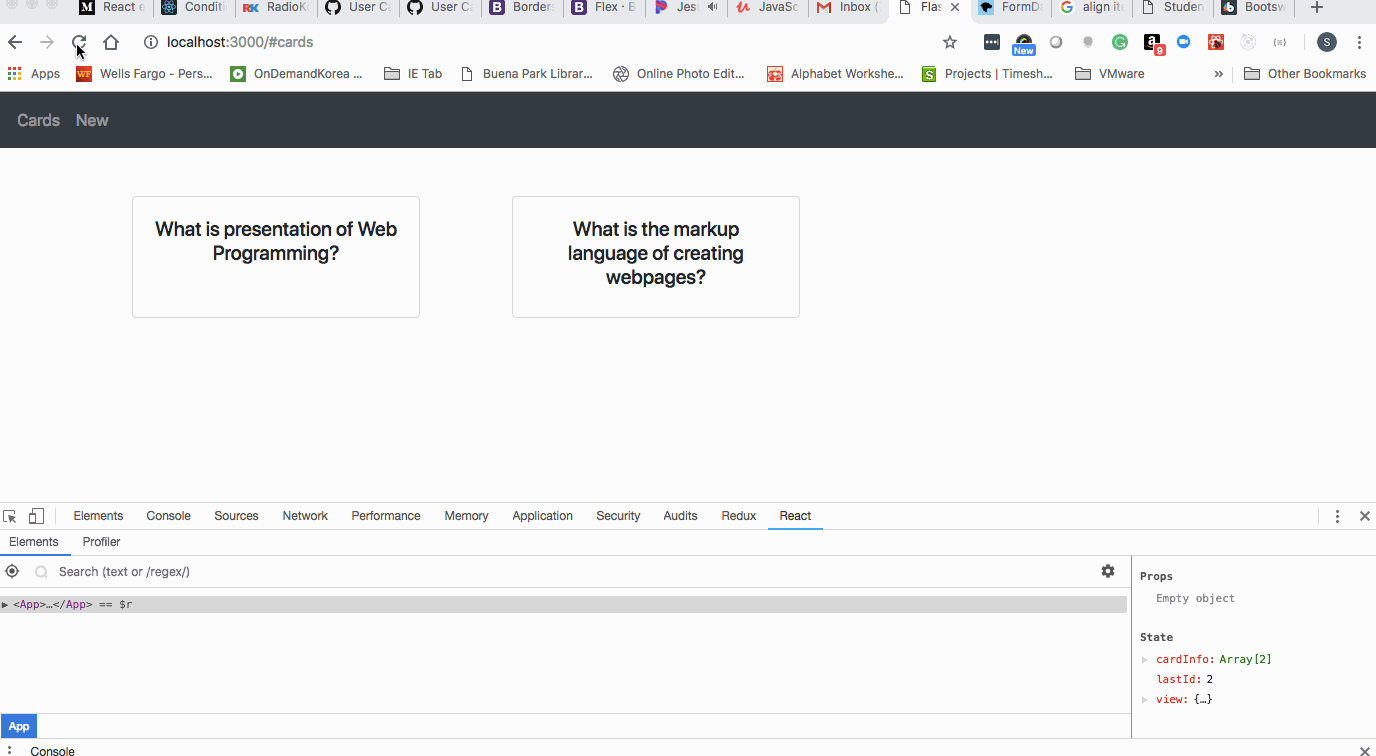 GitHub stevechung/flashcard User can add questions and answers in