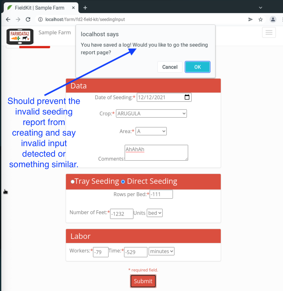 Seeding Input Log: Allows Invalid Inputs · Issue #336 ...