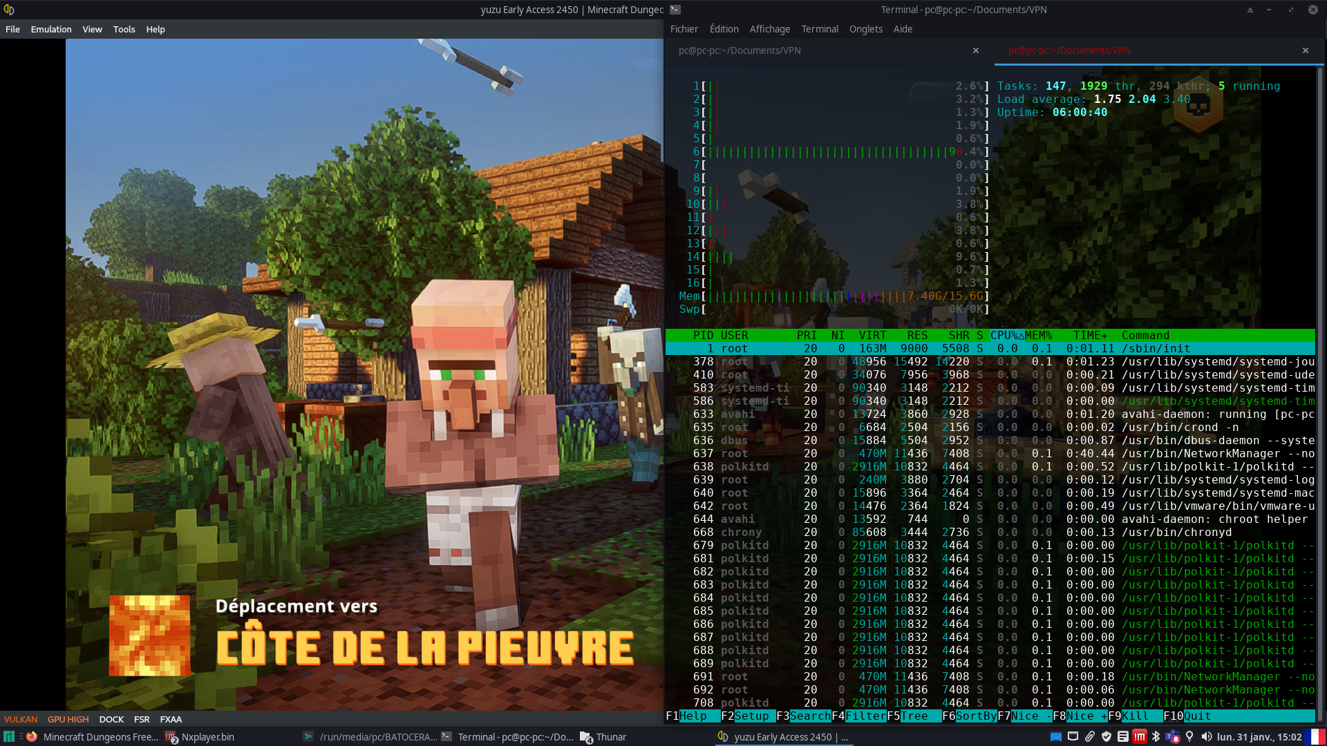 Minecraft Dungeons Freeze Issue 7813 Yuzu Emu Yuzu Github