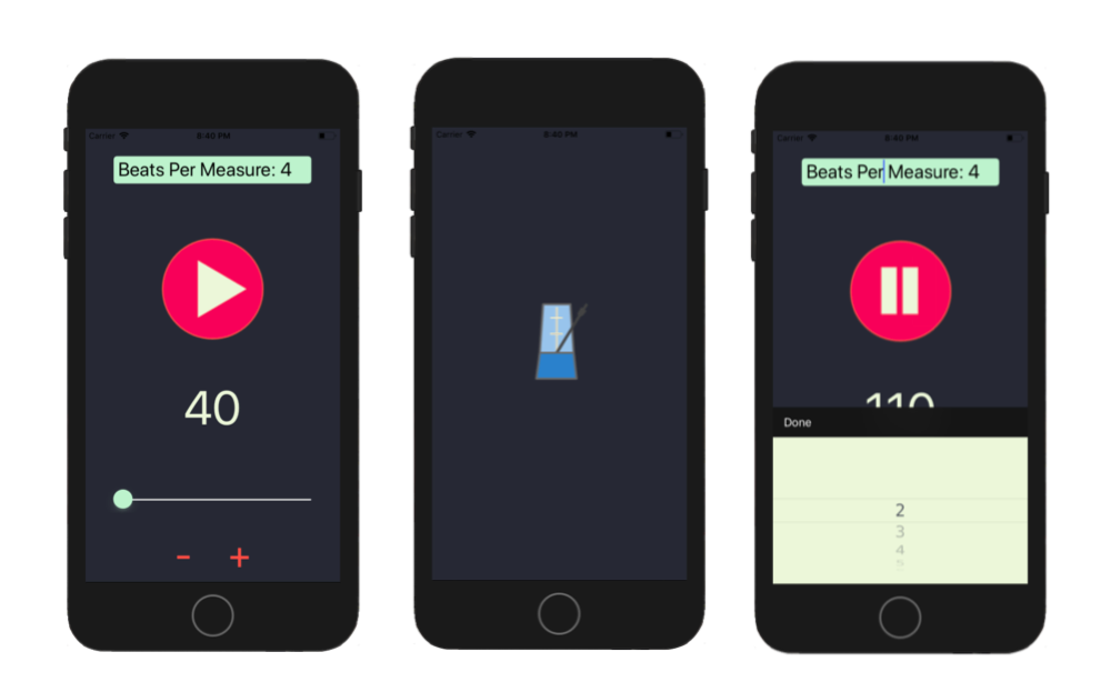 GitHub brandonLi8/metronome A iphone app that has metronome
