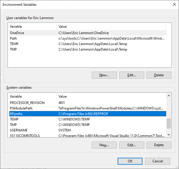 Problems from the start · Issue #298 · usnistgov/REFPROP-wrappers · GitHub