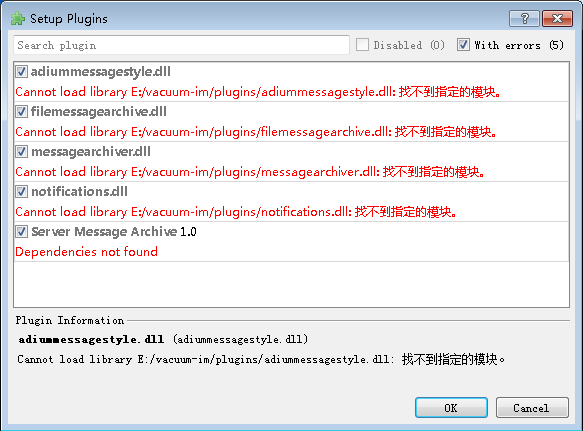 An error occurred while registering the account · Issue #953 · vacuum ...