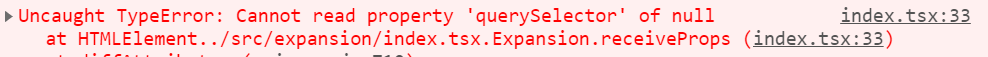 omim expansion组件报“querySelector”错误 · Issue #465 · Tencent/omi · GitHub