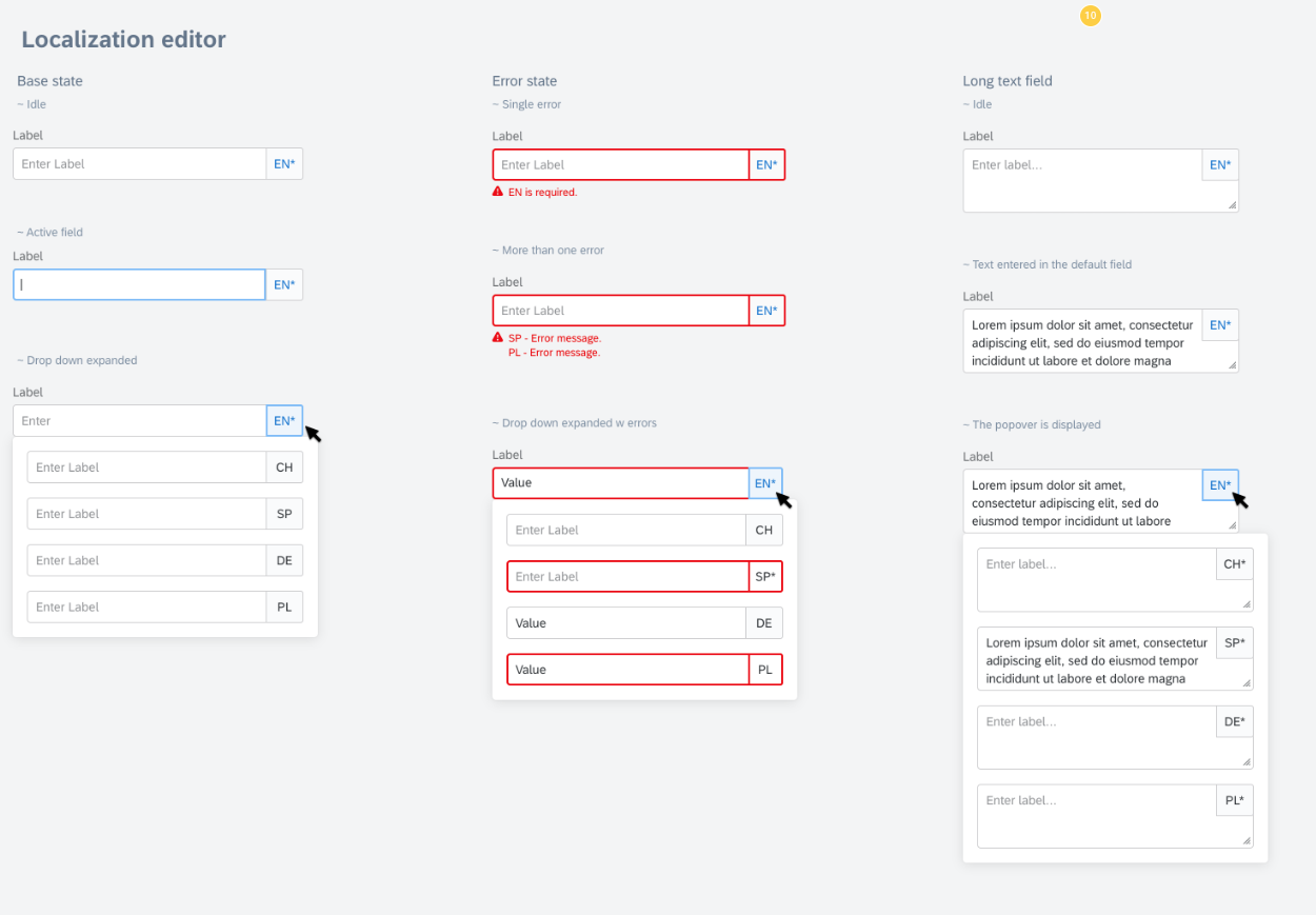 Lib: Localization Editor · Issue #445 · SAP/fundamental · GitHub