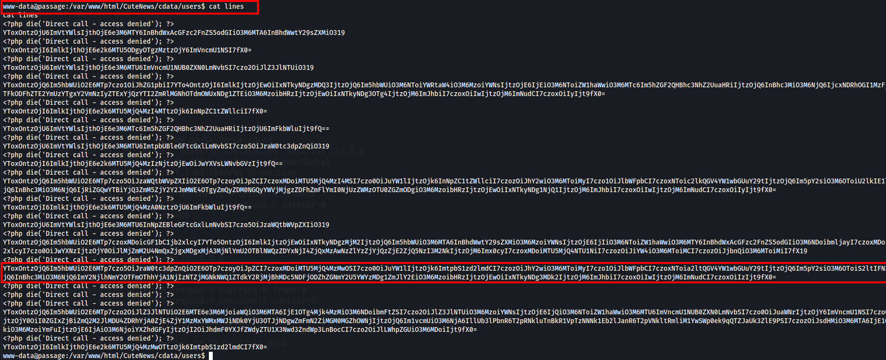 Passage Hack the box · GitHub