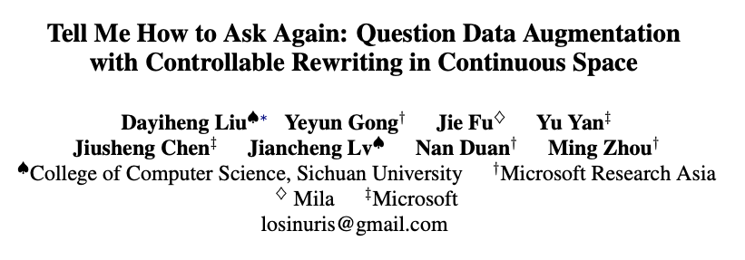 Tell Me How to Ask Again: Question Data Augmentation with Controllable ...