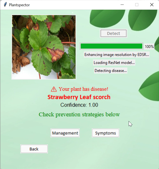 GitHub - DKg156/plant-spector: Python app for plant disease detection ...