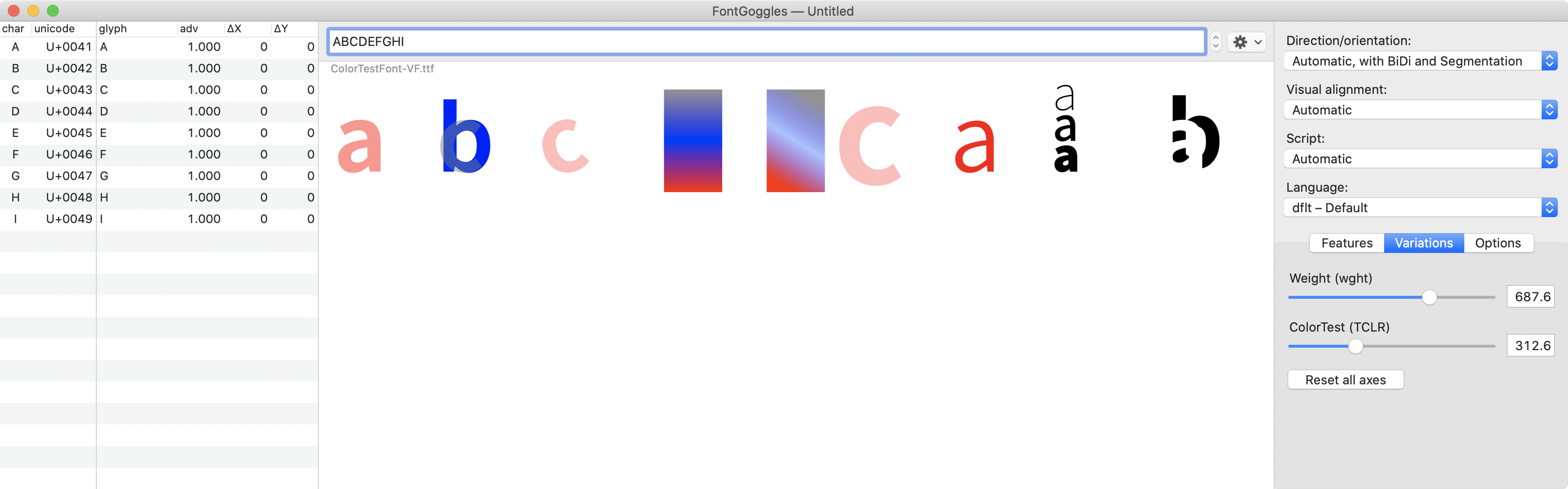 support variable COLRv1 table · Issue #176 · justvanrossum/fontgoggles ...