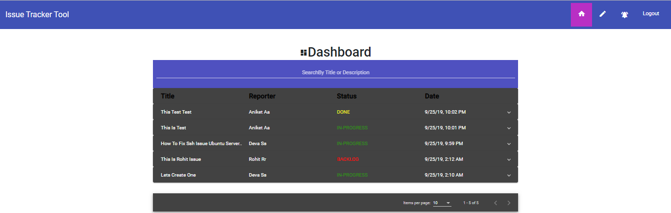GitHub - shivraj11/itt-frontend: Frontend for Issue tracker tool