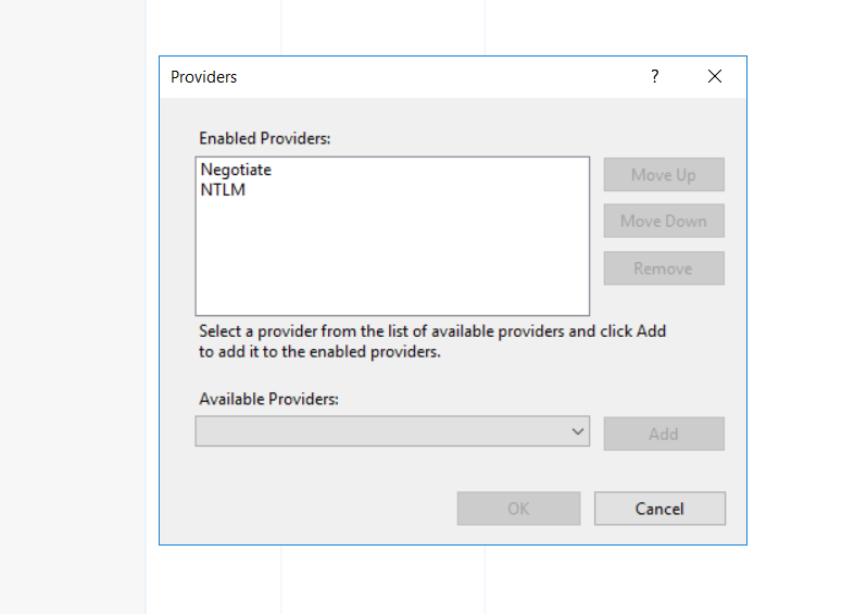 Windows Authorization works in debug on IIS Express but not in IIS ...