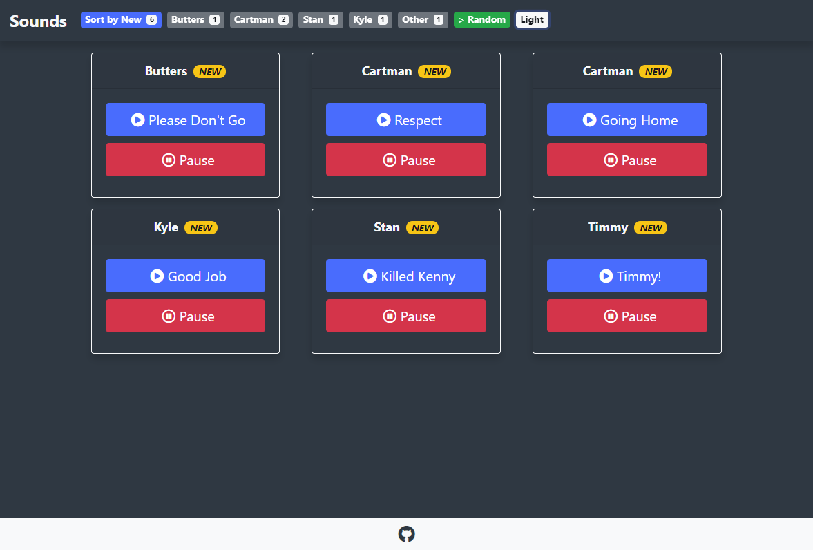 GitHub - jhadev/sounds: A base to create a soundboard for anything.