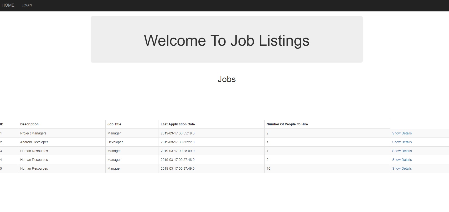 GitHub - xbsonmez/Simple-HR-Application: Spring Boot HR application