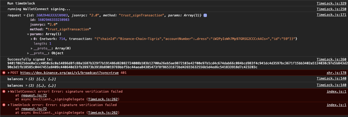 Support Binance order · Issue #148 · trustwallet/developer · GitHub