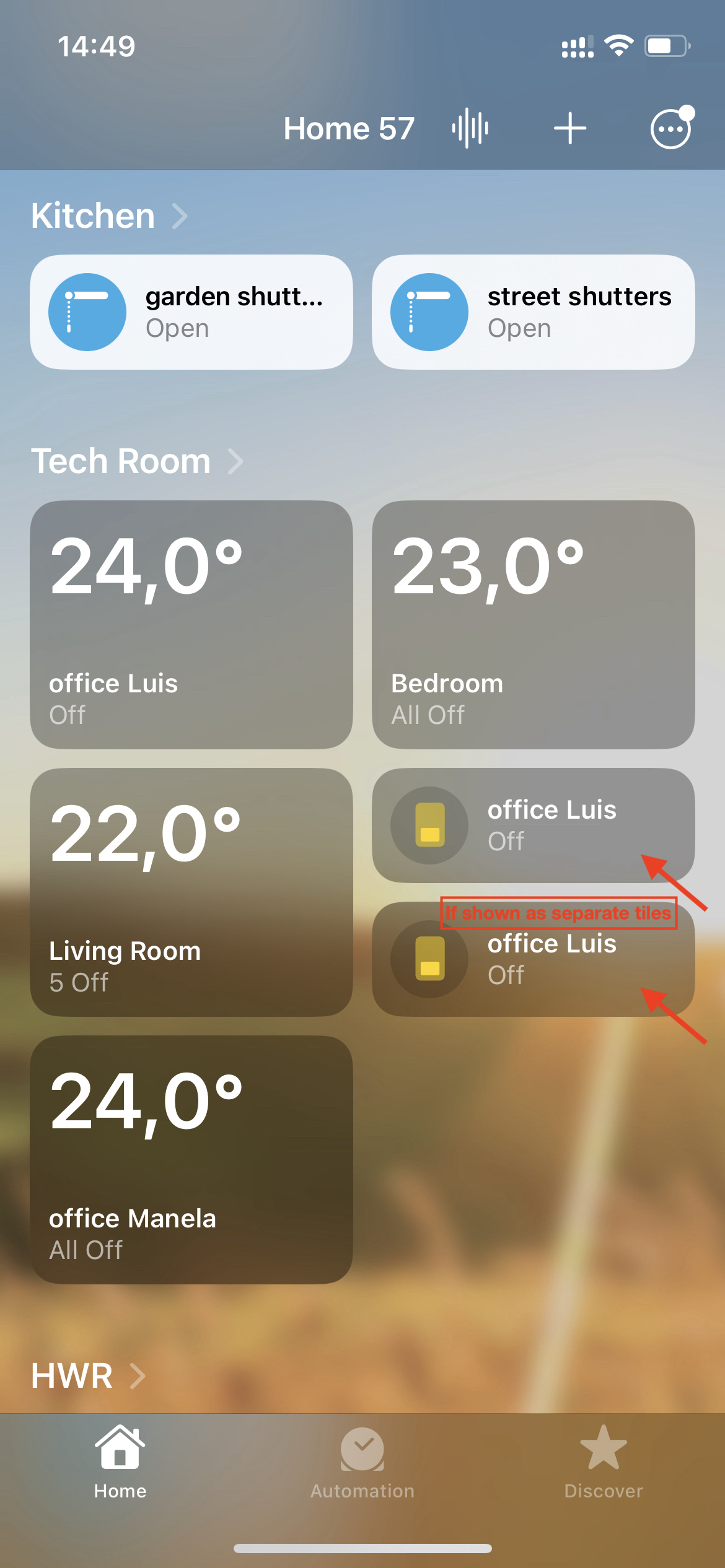 Advanced Features shown even when setting is not activated · Issue #18 ...