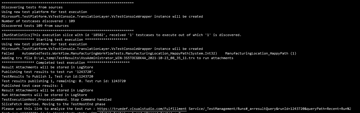 Data driven test discovered and running in Visual Studio Test Explorer ...