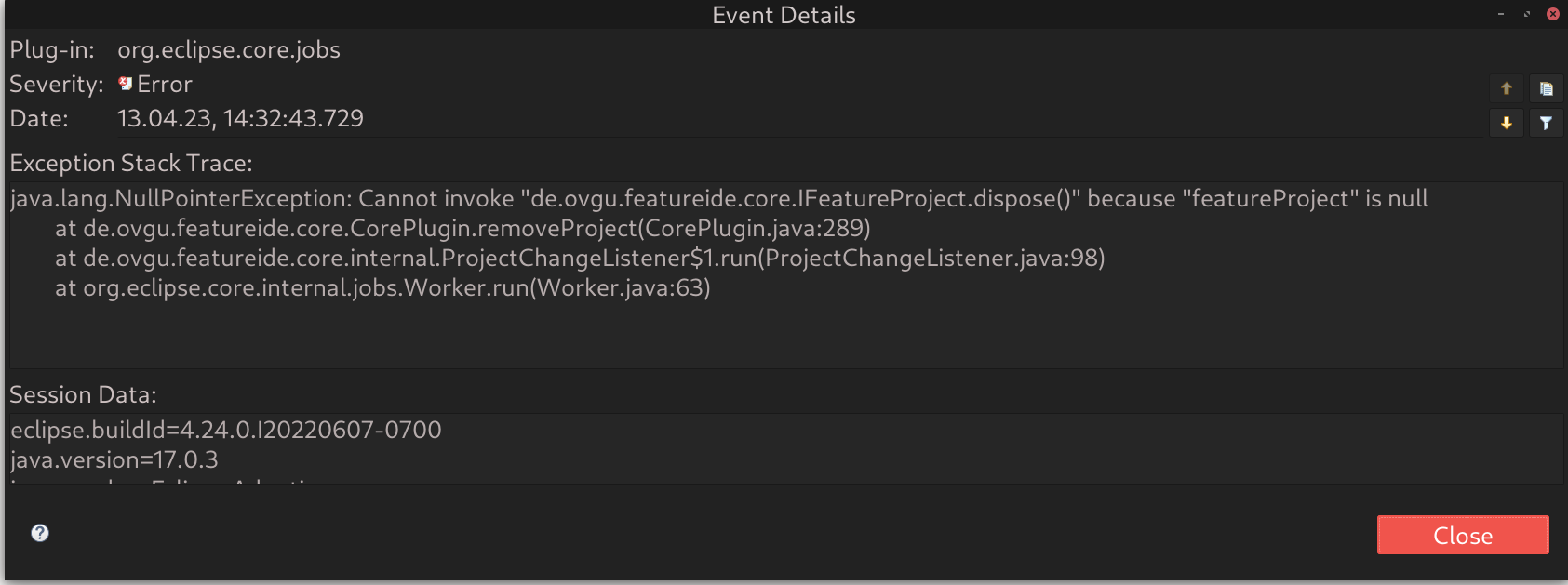 'Add Project' has encountered a problem. · Issue #1429 · FeatureIDE ...