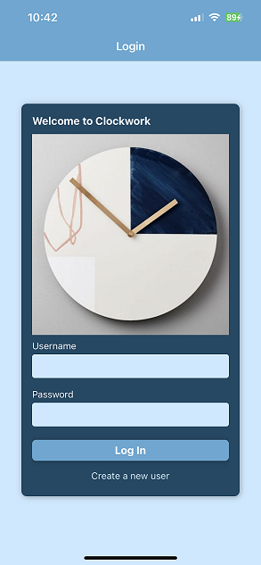 GitHub - CRSantiago/Clockwork-Mobile